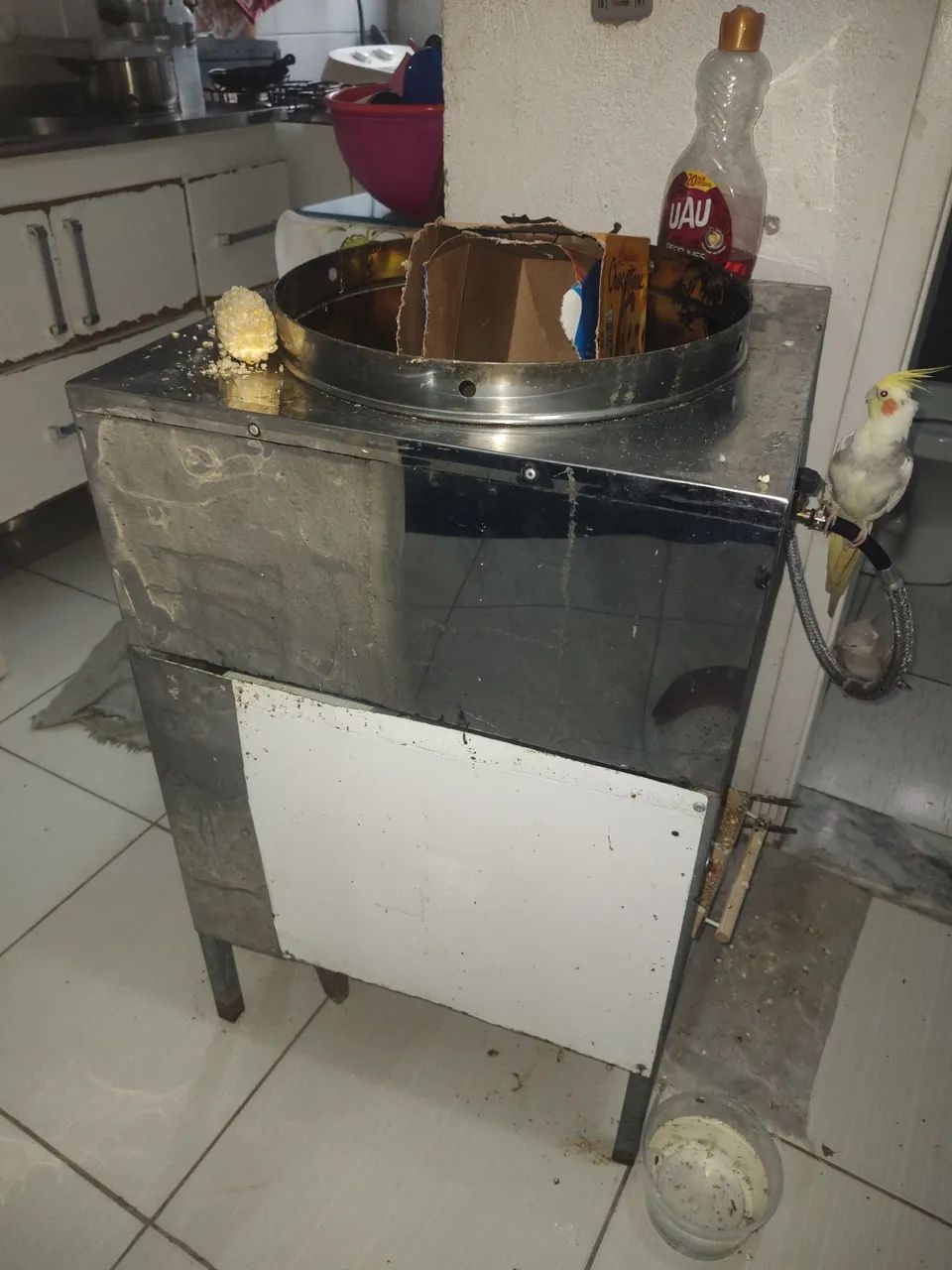 Baixei .....Vende se ou troca se, carrinho de mini coxinha  - Foto 6
