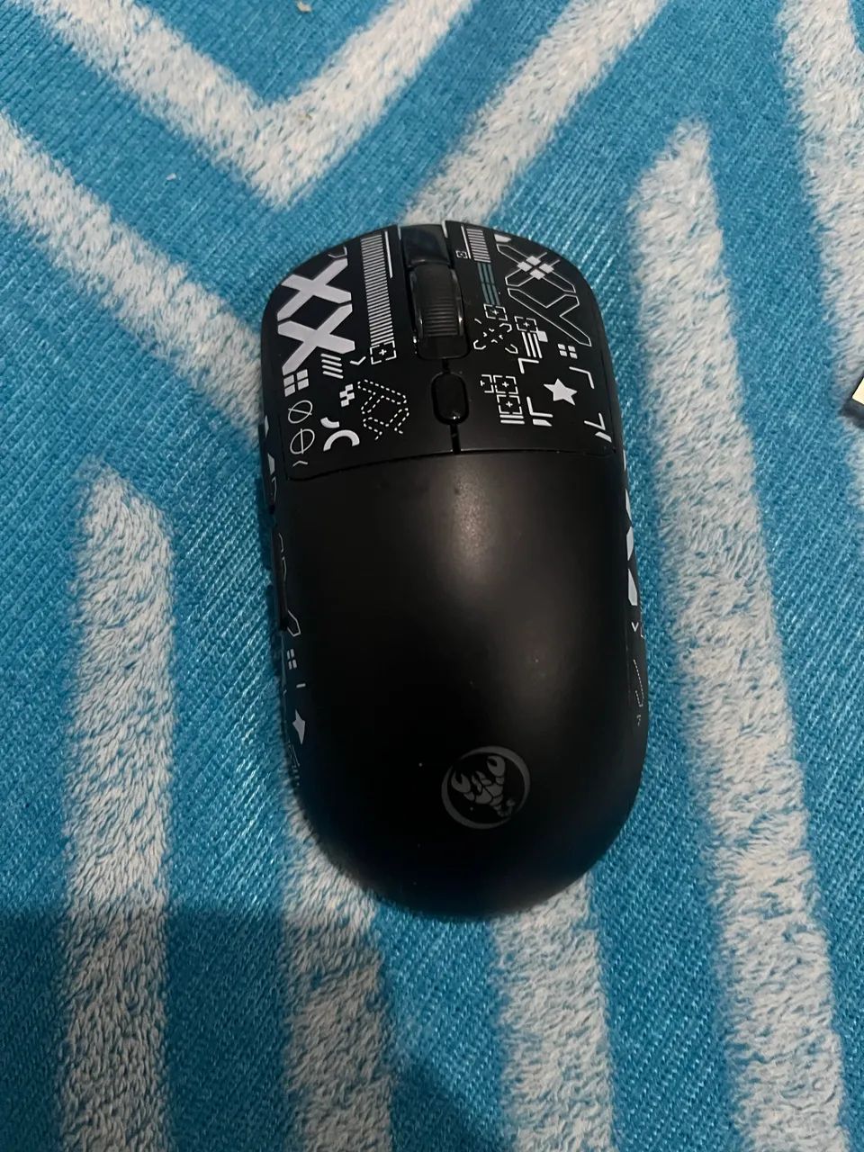 Mouse sem fio com dongle 2.4ghz e bluetooth