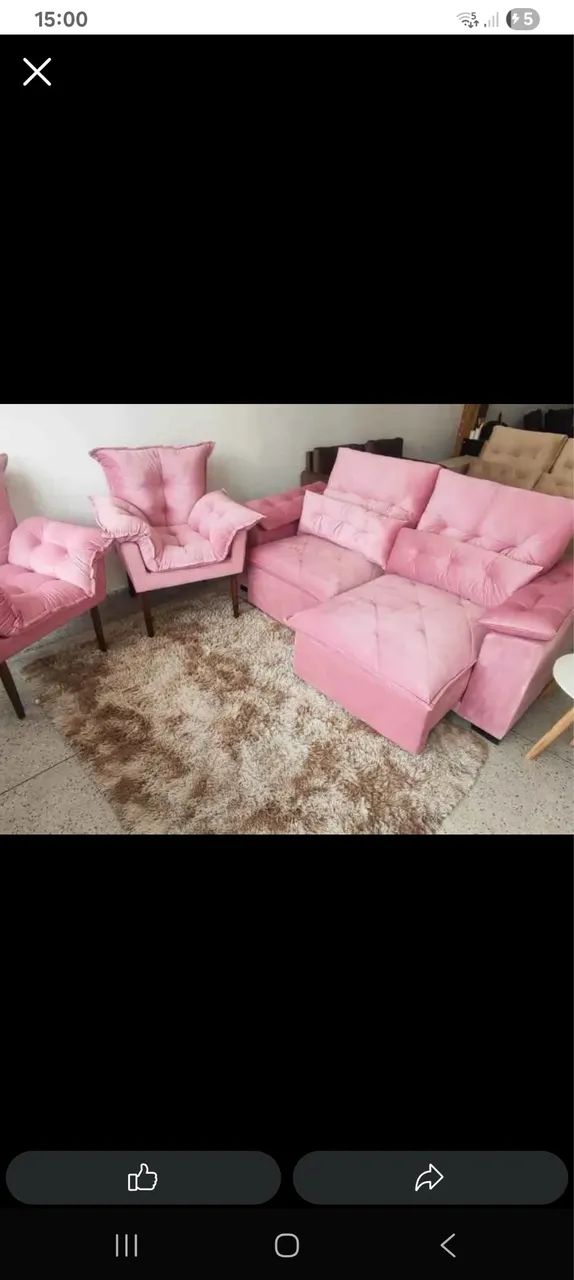 Sofa retrátil de luxo  - Foto 2