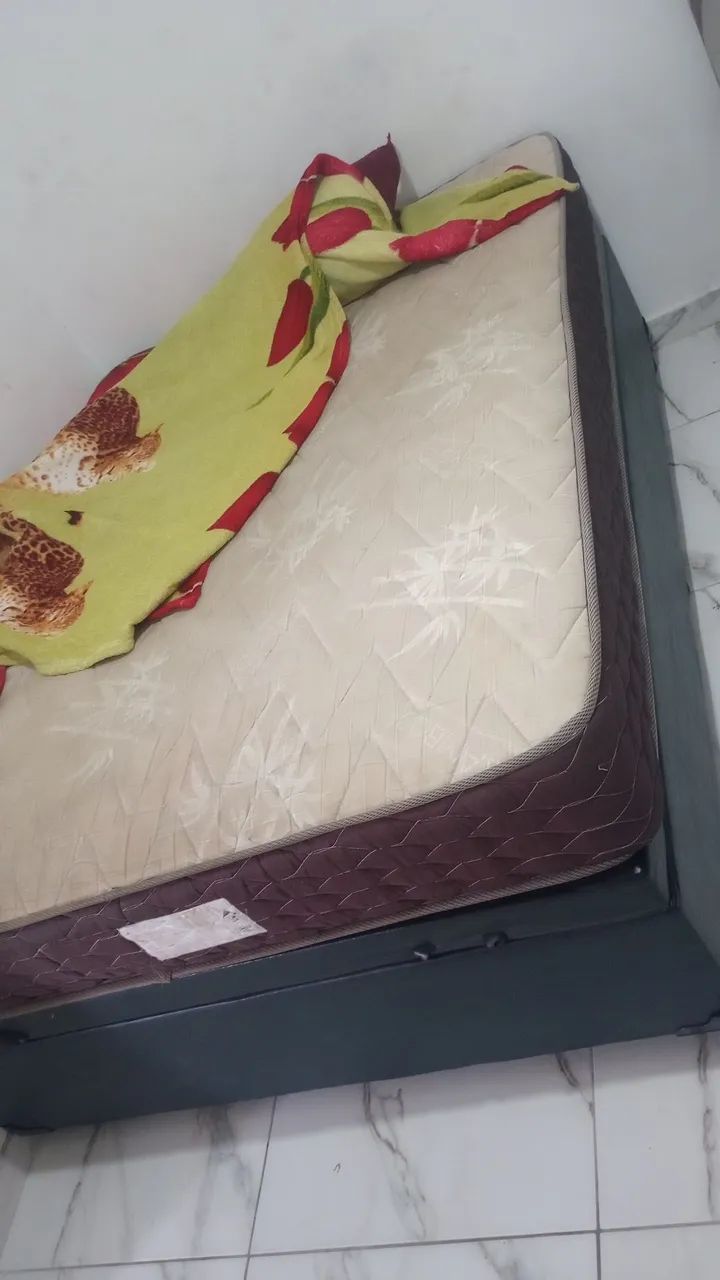 Cama baú com colchão  - Foto 2