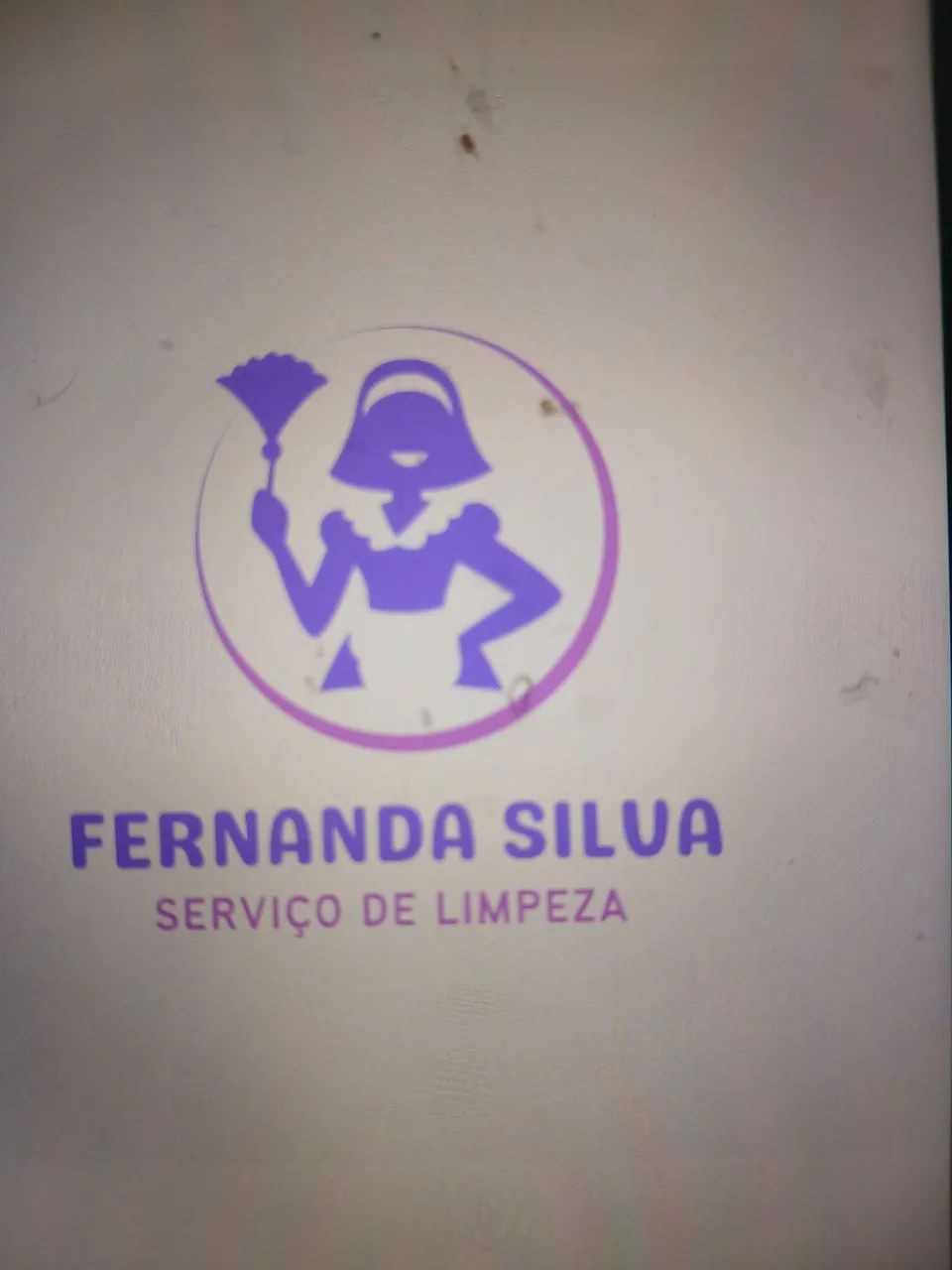 Serviço de limpeza e baba