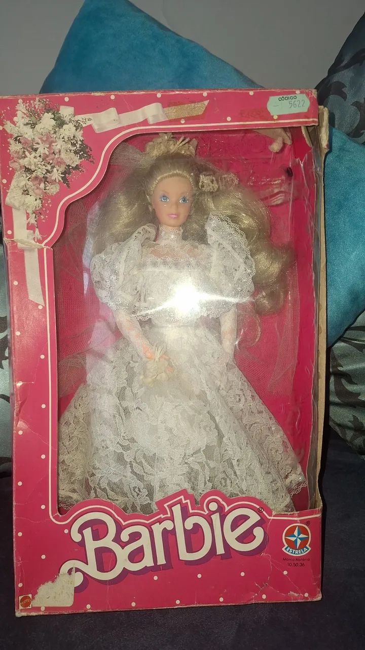 Boneca barbie estrela na caixa toda original 