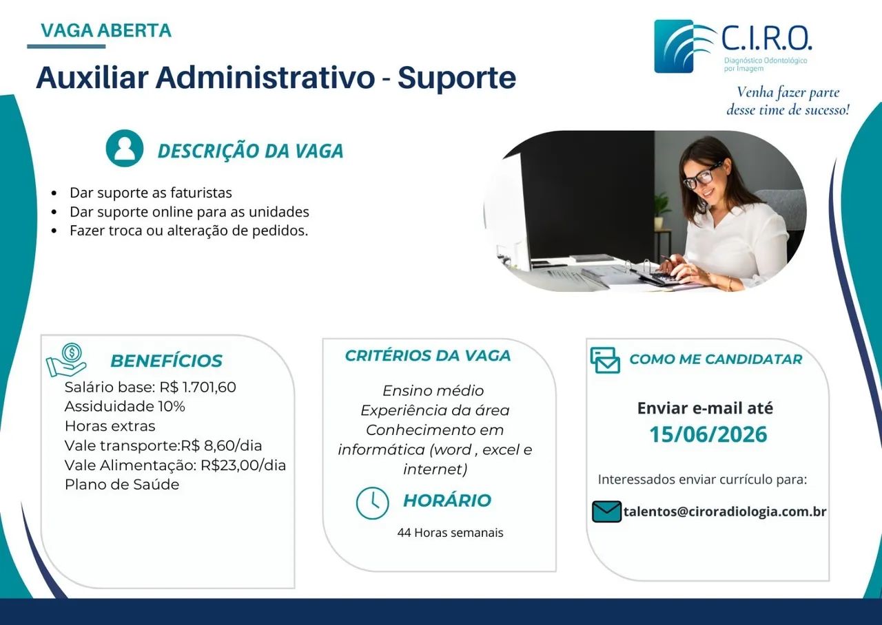 Faça parte do time C.I.R.O 