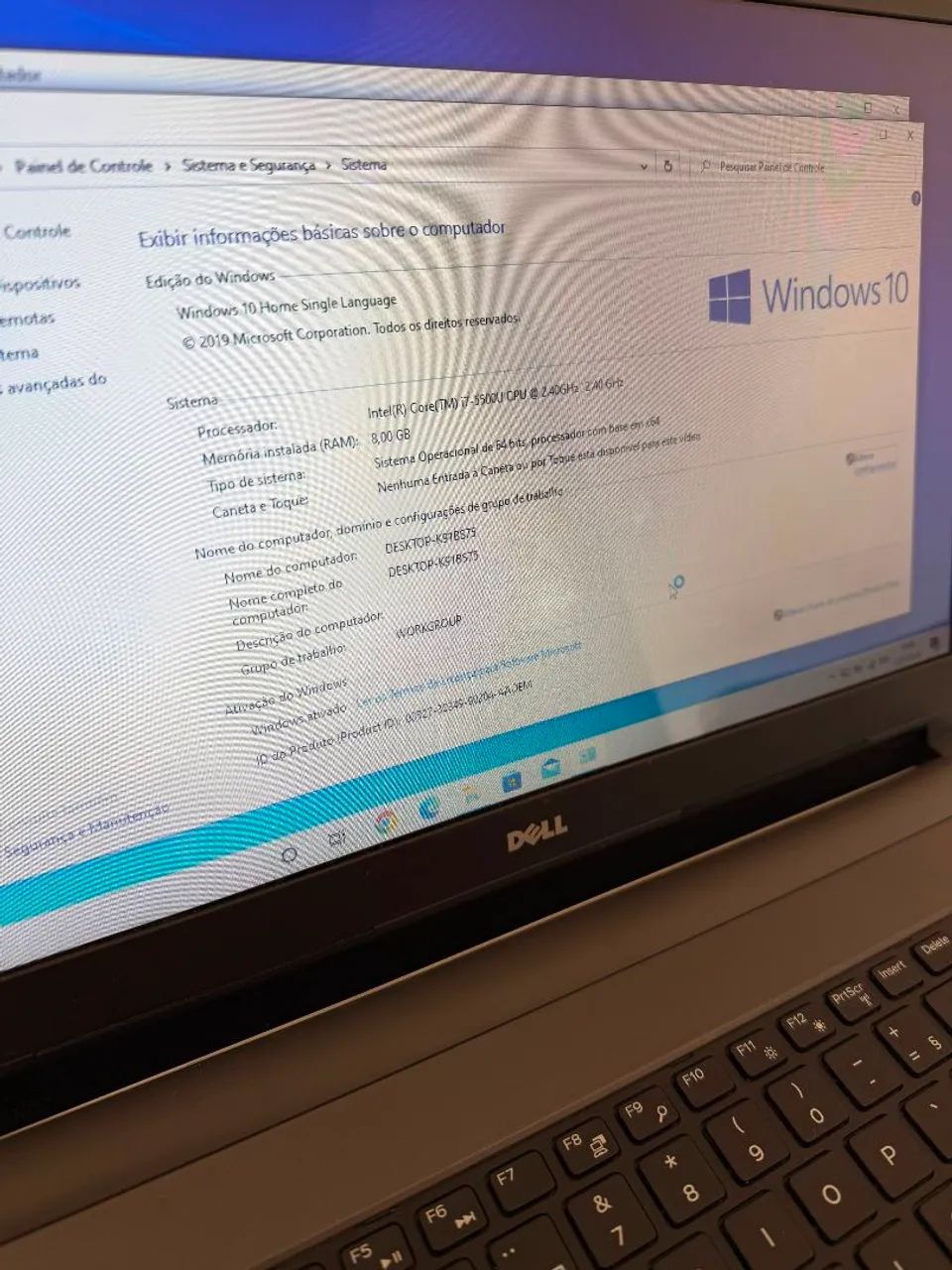 Notebook Dell I7 8GB Ram - Foto 2