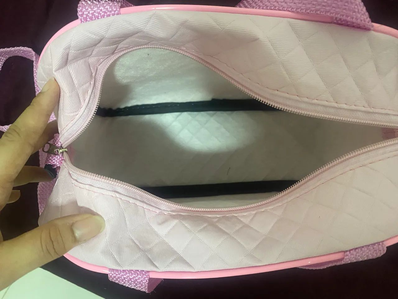 Bolsa maternidade com bolsa para higiene.  - Foto 3