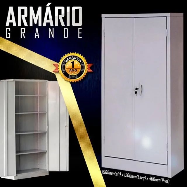 Armário de Aço Multiuso - Novo | Entrega Rápida - Foto 2