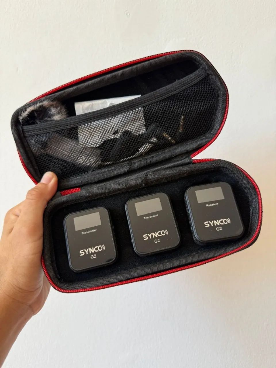 Vendo microfone de lapela SYNCO G2A2 (Com imã) - Foto 2