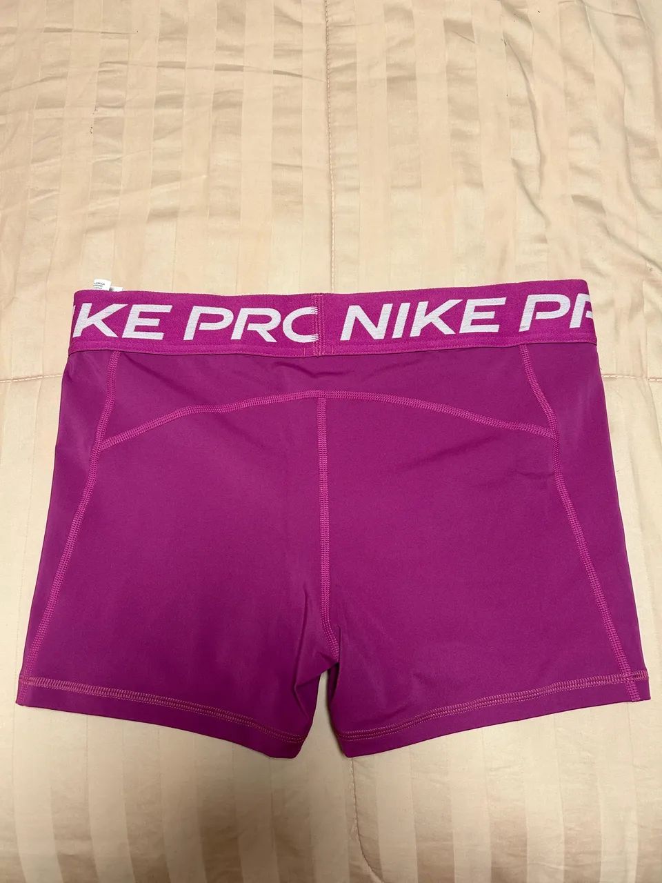 Shorts Nike Pro Rosa G Novo - Foto 2