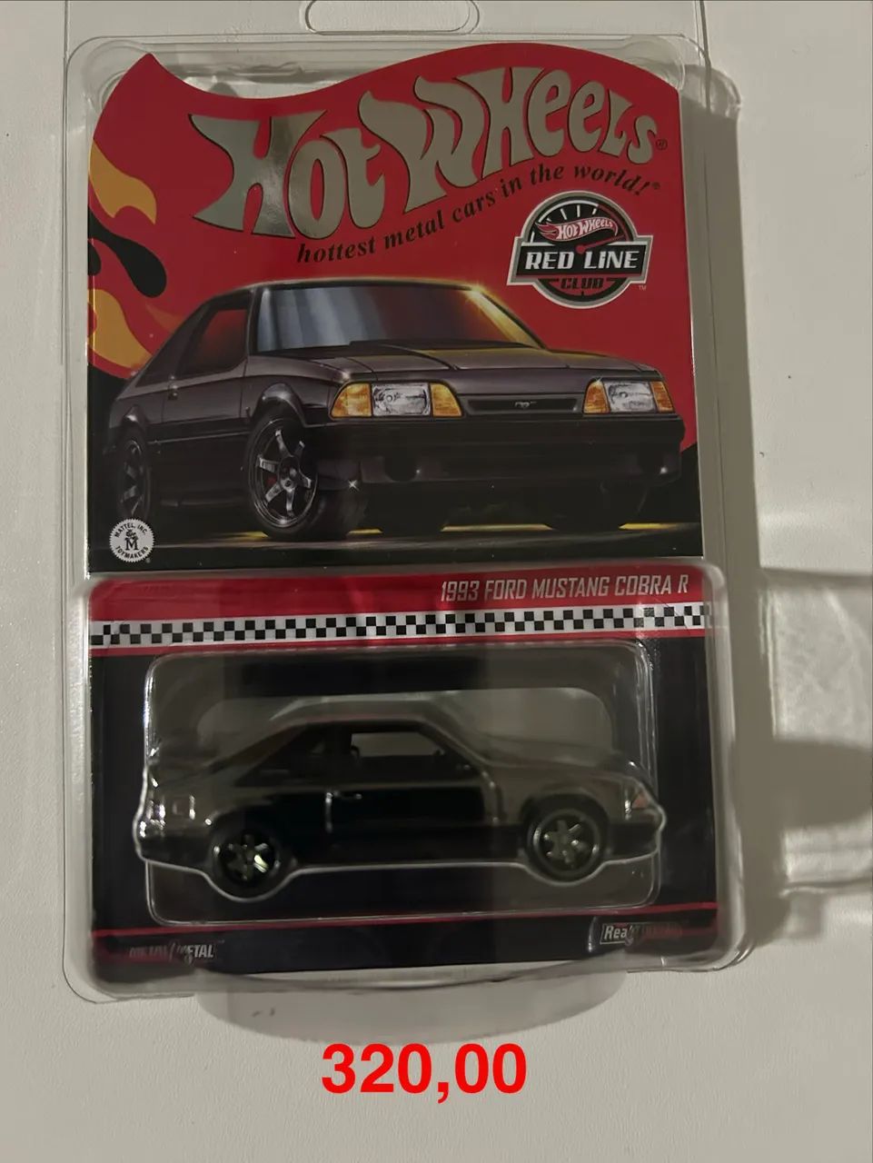 Hot Wheels RLC 1993 Ford Mustang Cobra R 