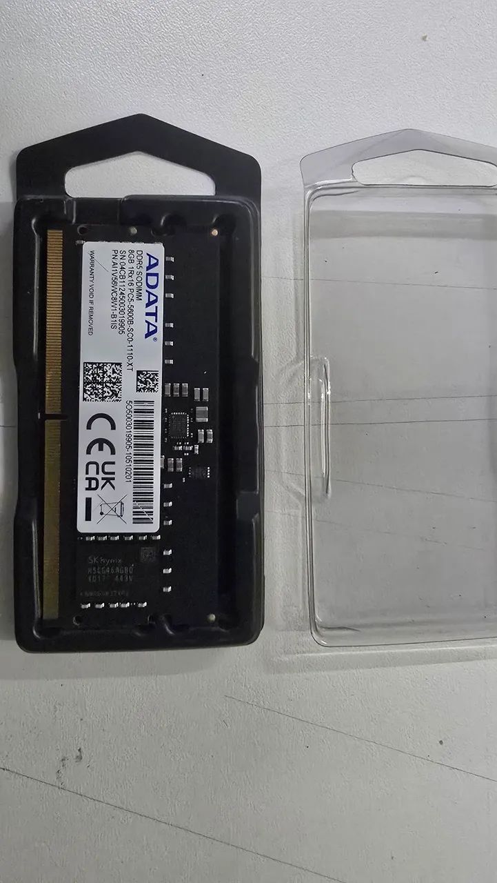 Memoria DDR5 ADATA 8GB PC5-5600 notebook - Foto 2