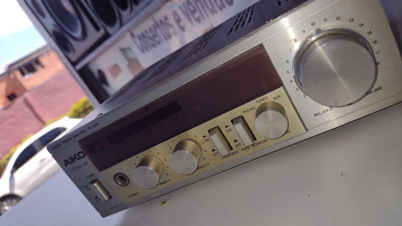 Som Aiko system 3000(tudo funcionando perfeitamente) - Foto 2