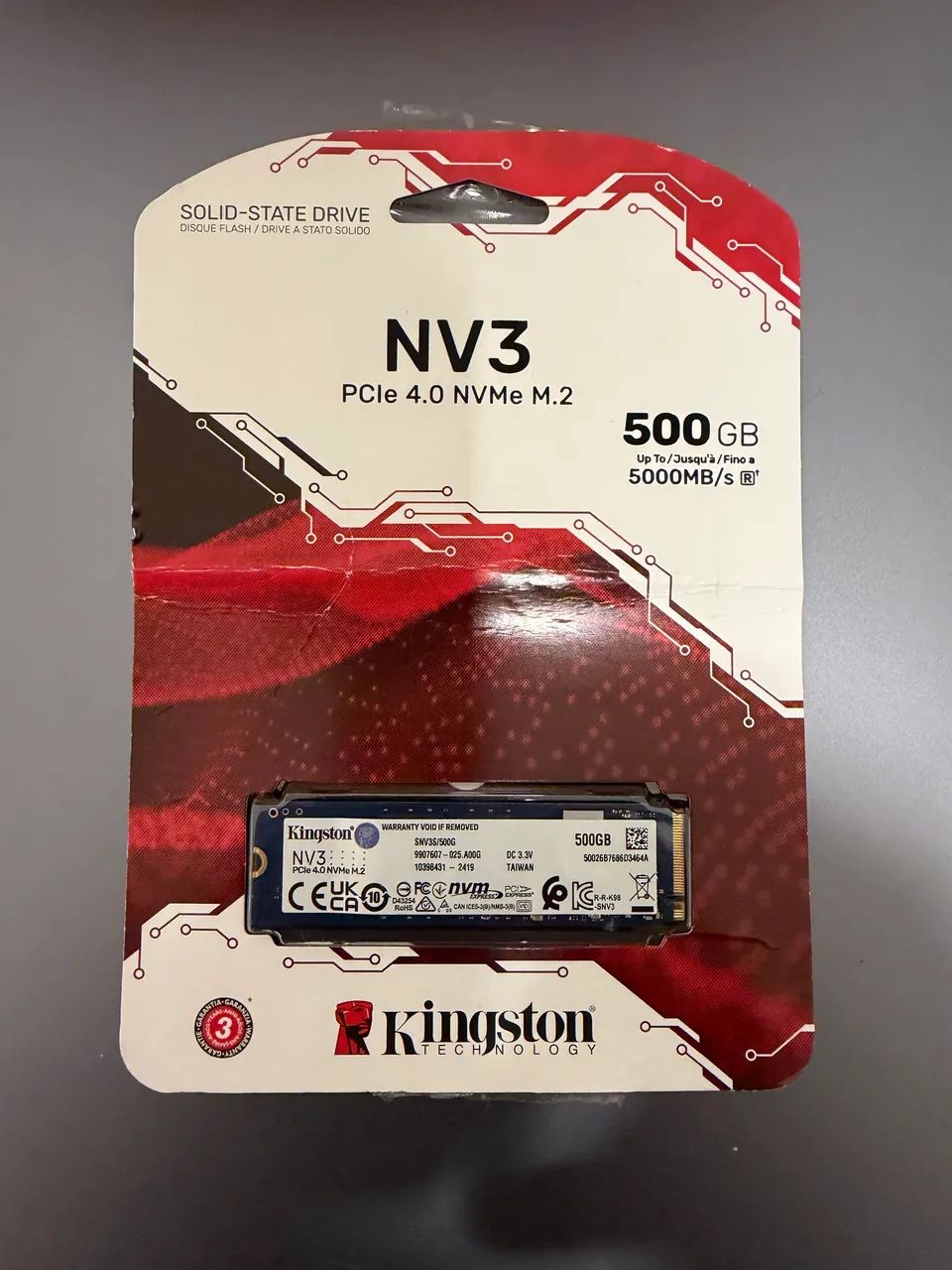 NVME Kingston NV3 - 500GB