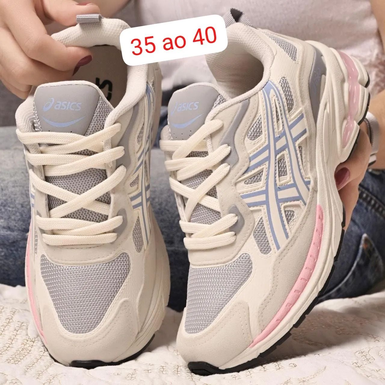 ASICS GEL COMFORT LINHA PREMIUM TAMANHOS 35 a 40 - Calçados