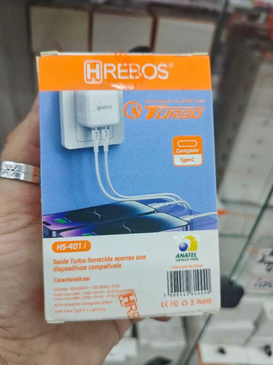 Carregador Turbo TipoC/lightning 40W - Foto 2