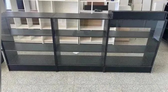 BALCÃO VITRINE PRETO - NOVO - ENTREGA RÁPIDA - Foto 2