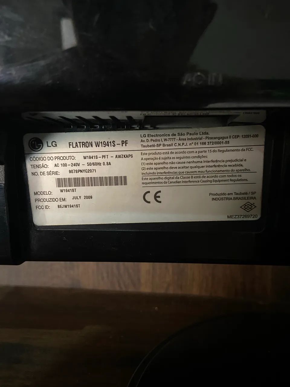 Monitor LG 19?65713027225474123