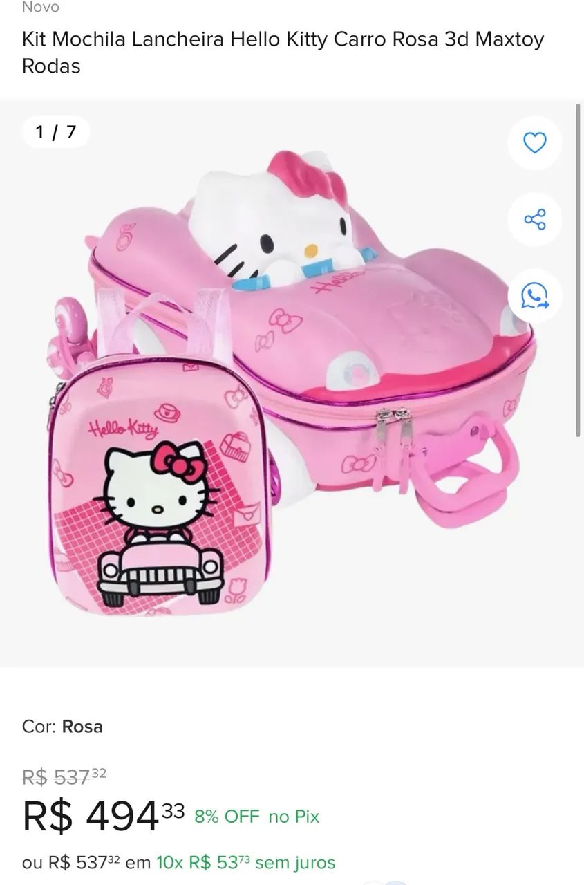 Hello Kitty Backpack458362043698391041