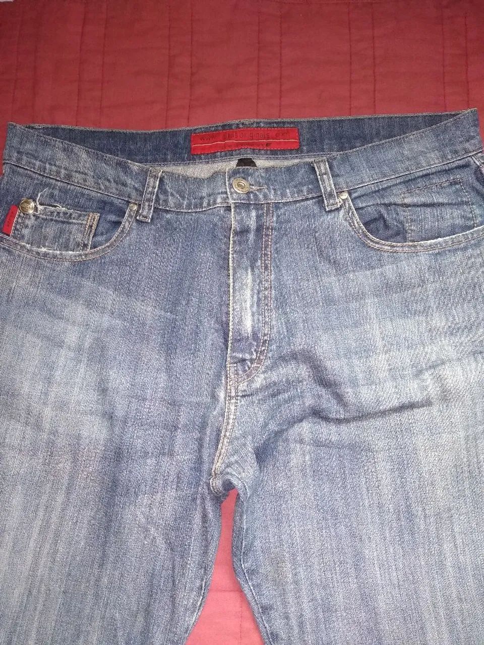 Calça Jeans Ellus tradicional semi nova  - Foto 5