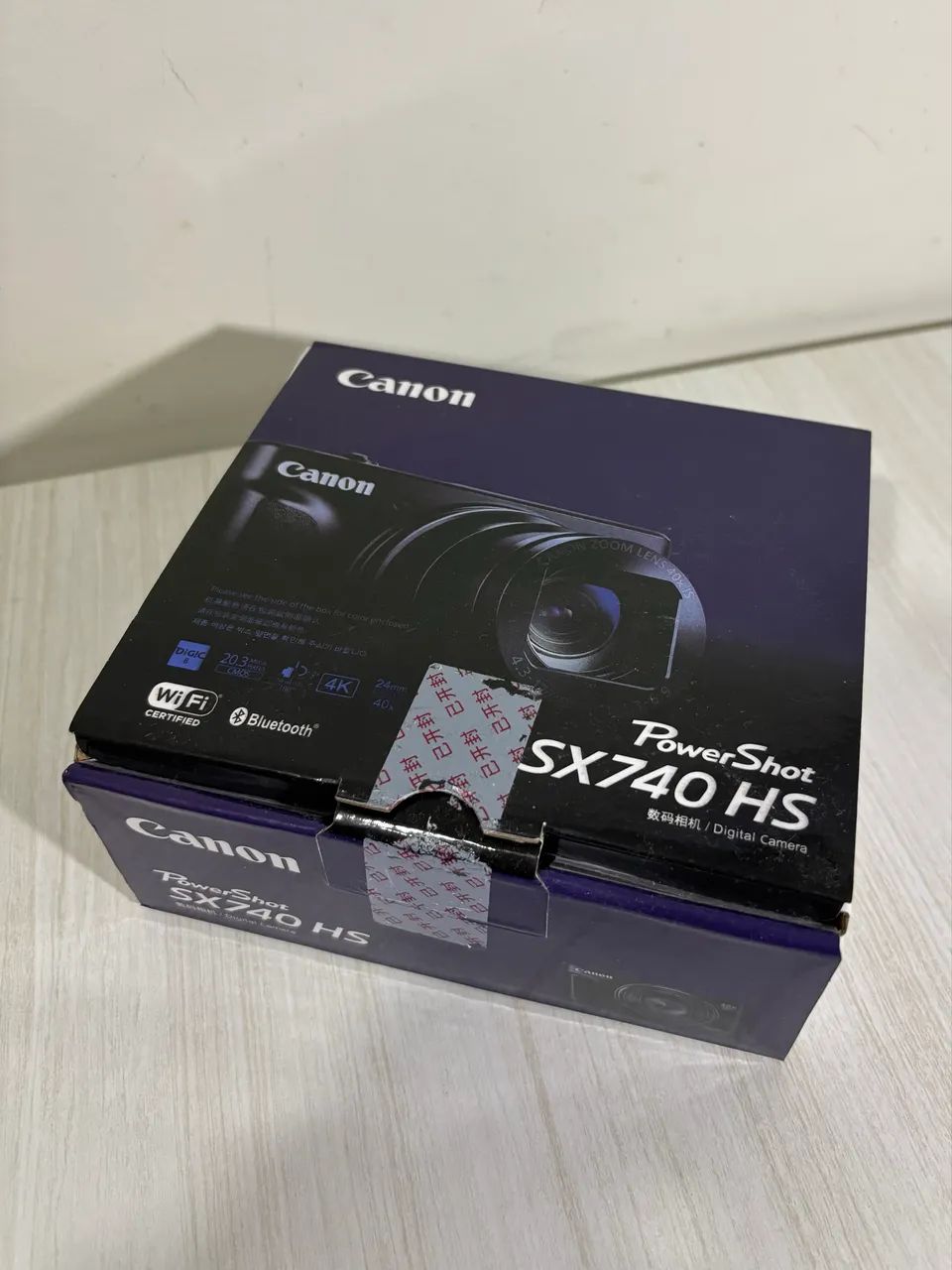 Câmera Canon SX740HS