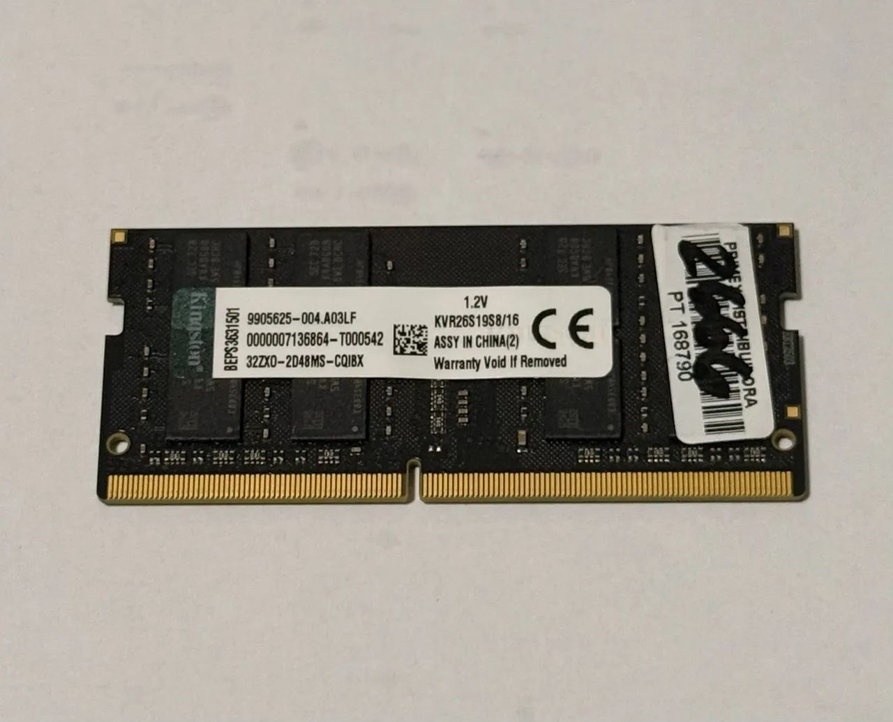 Memória Notebook DDR4 16GB