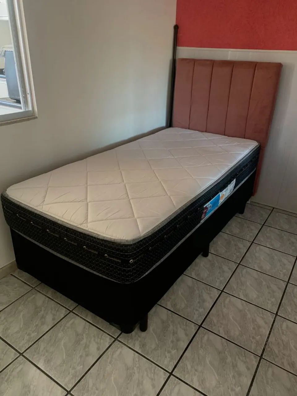 Cama box solteiro molas ensacadas  - Foto 2