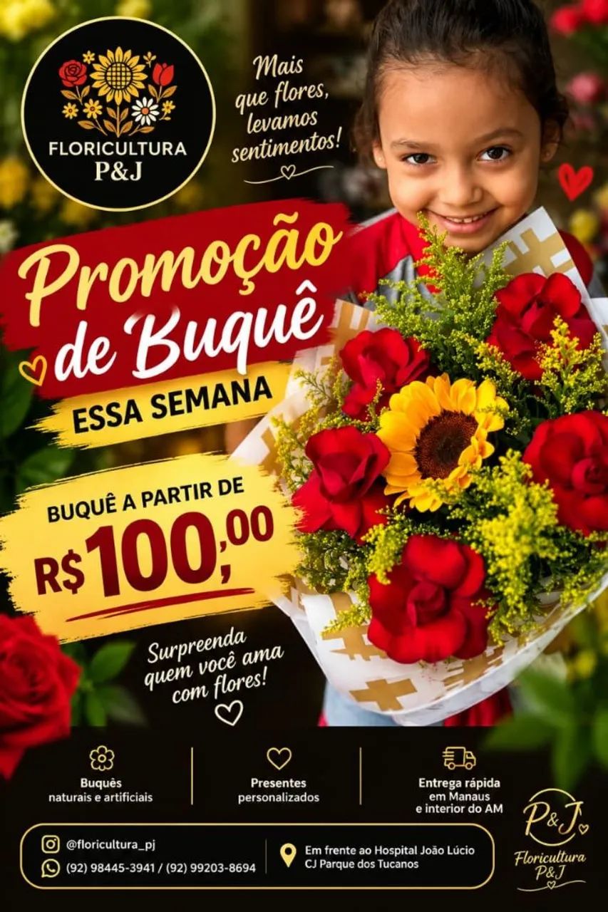 Buquê a partir de 100$ 