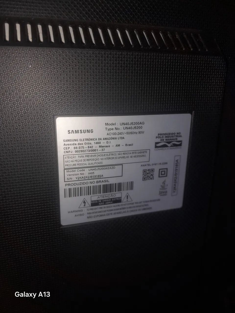 TV Samsung com a tela quebrada  - Foto 2