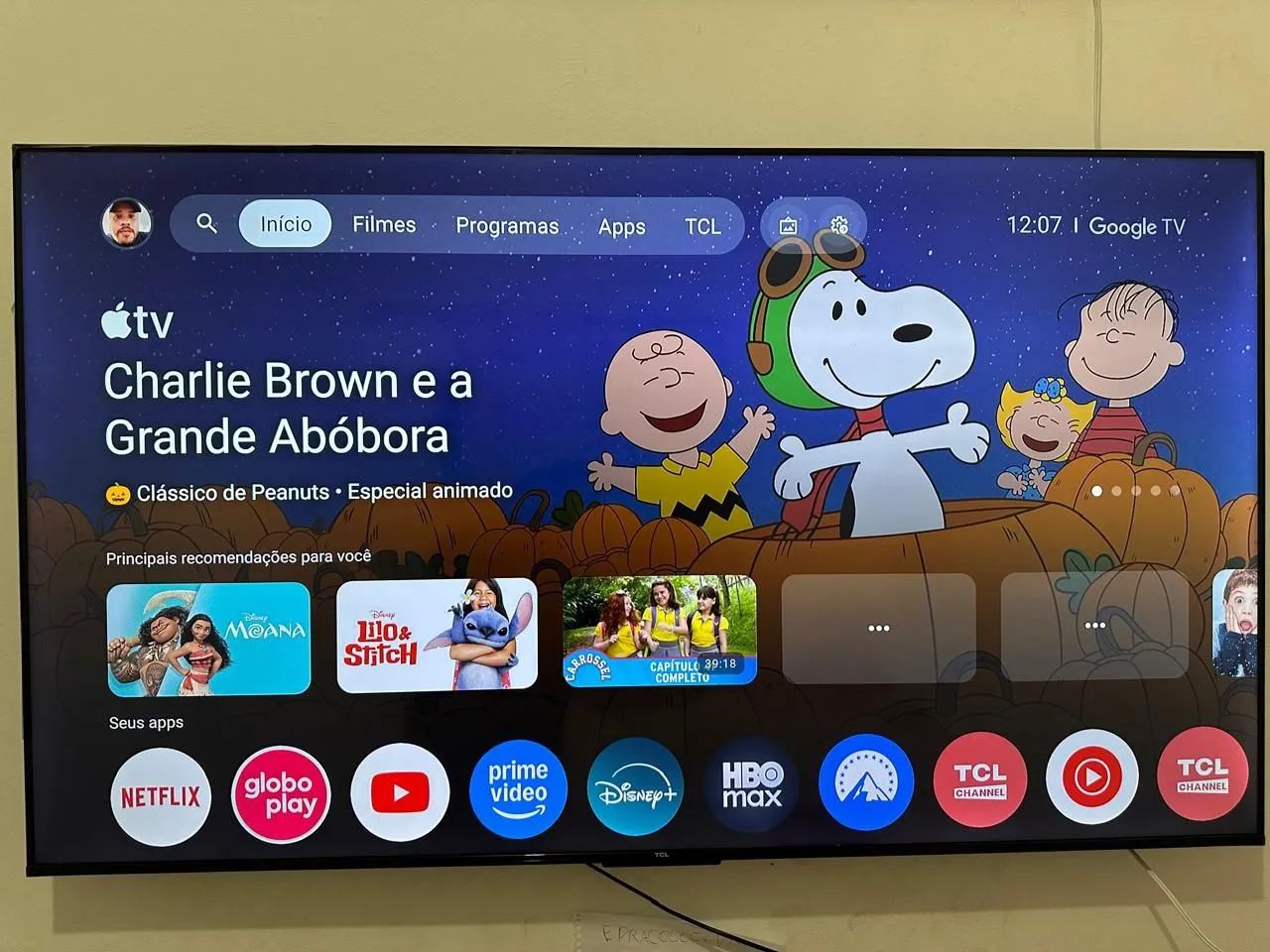 TV 65 POLEGADAS 4K GOOGLE TV