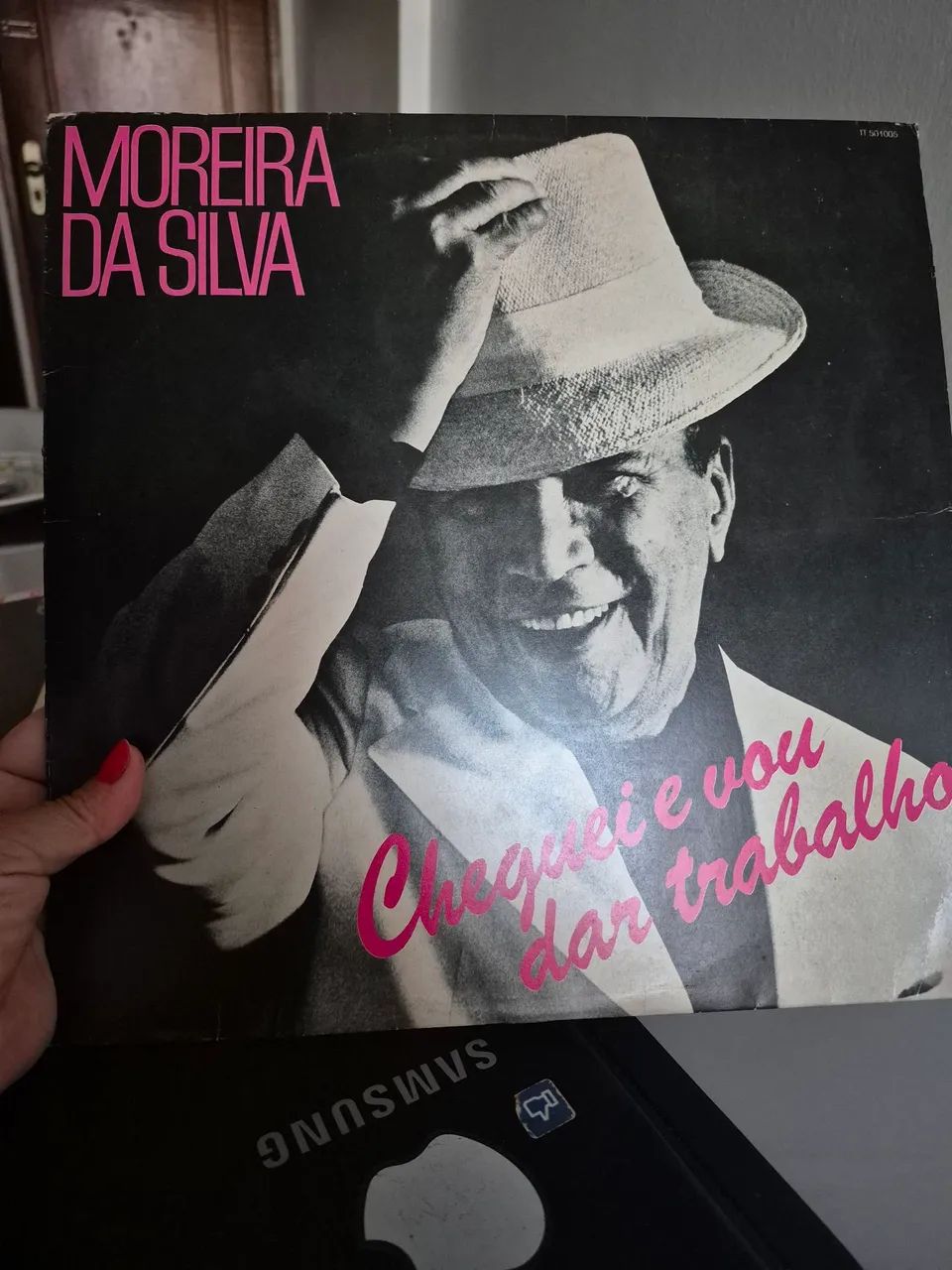 Disco vinil de Moreira da Silva - cheguei e vou dar trabalho 