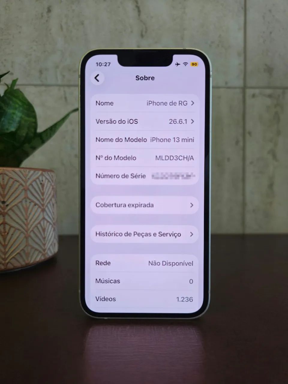 iPhone 13 Mini Branco 128gb - Foto 2