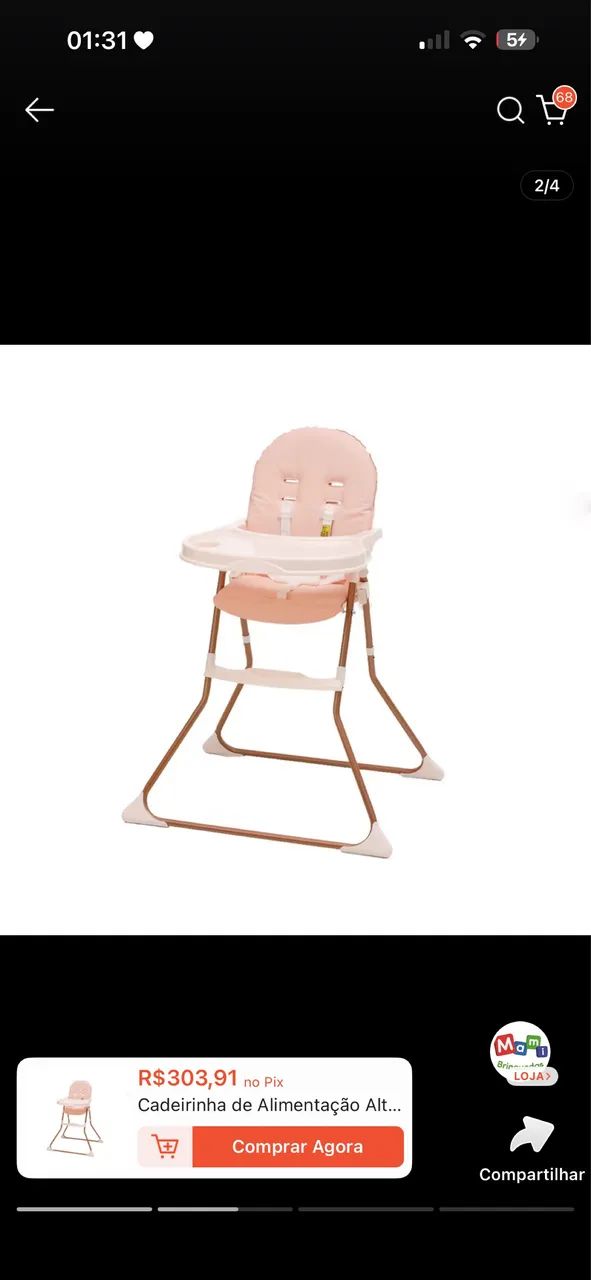 Cadeirinha alimentação 