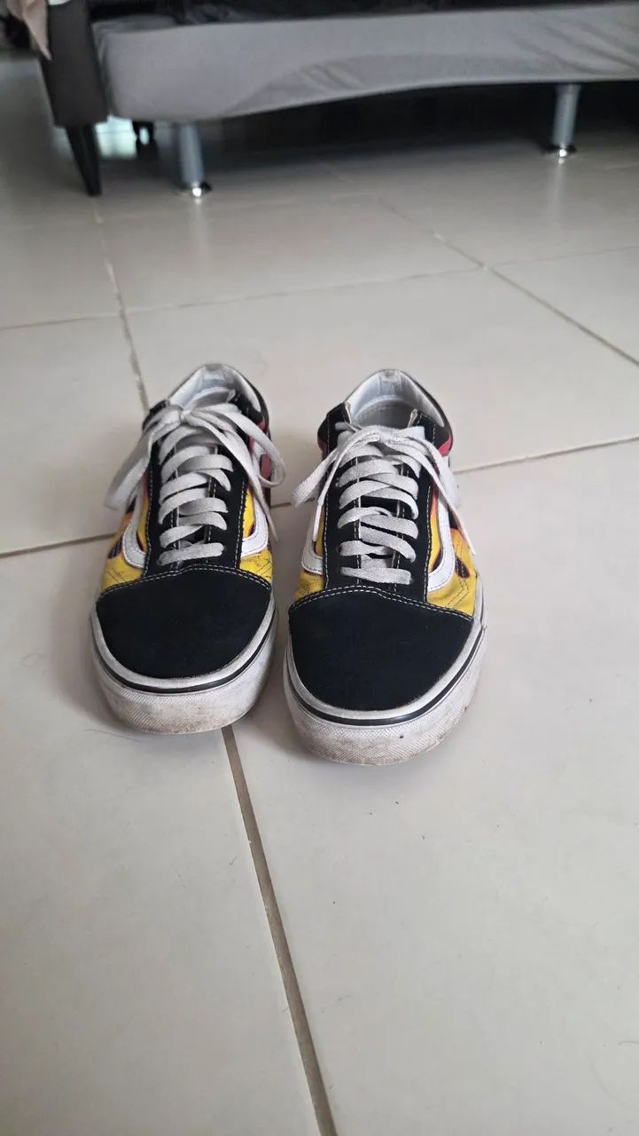 Tênis vans fire fogo - Foto 2