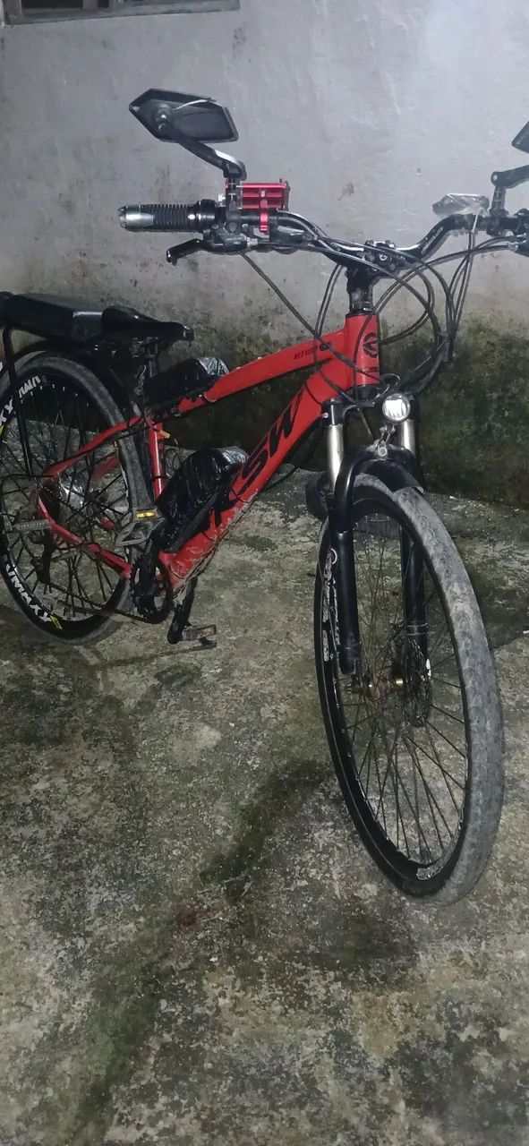 Bicicleta elétrica aro 29 - Foto 3
