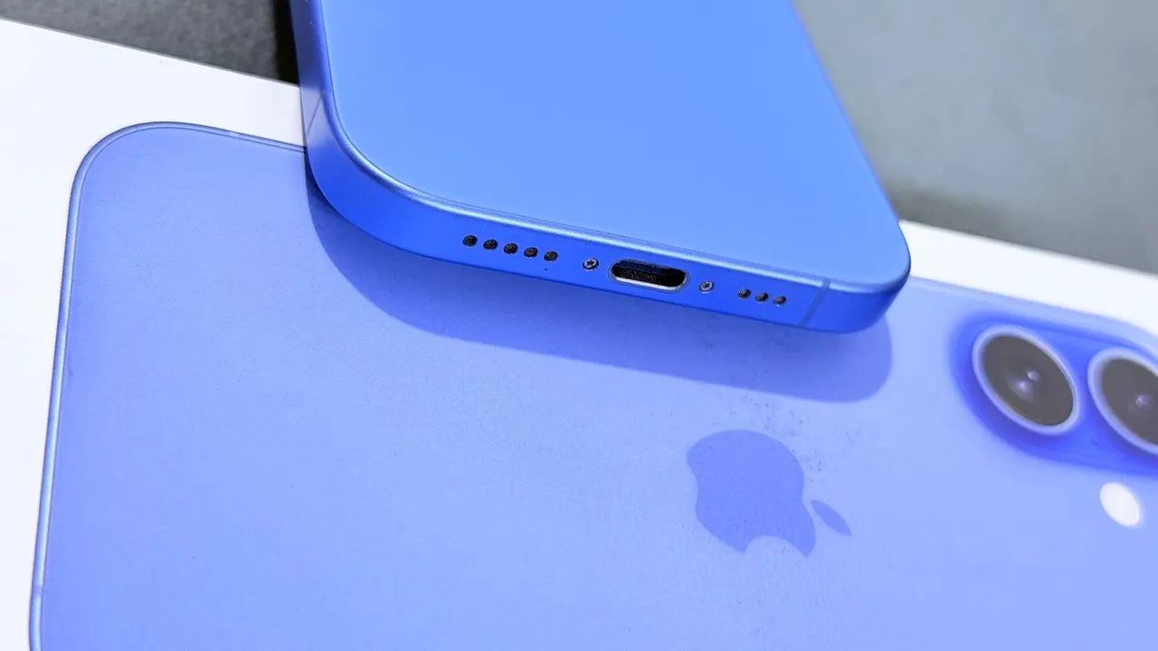iPhone 16 azul 256Gb - Celulares e Smartphones - Chácaras Pedro