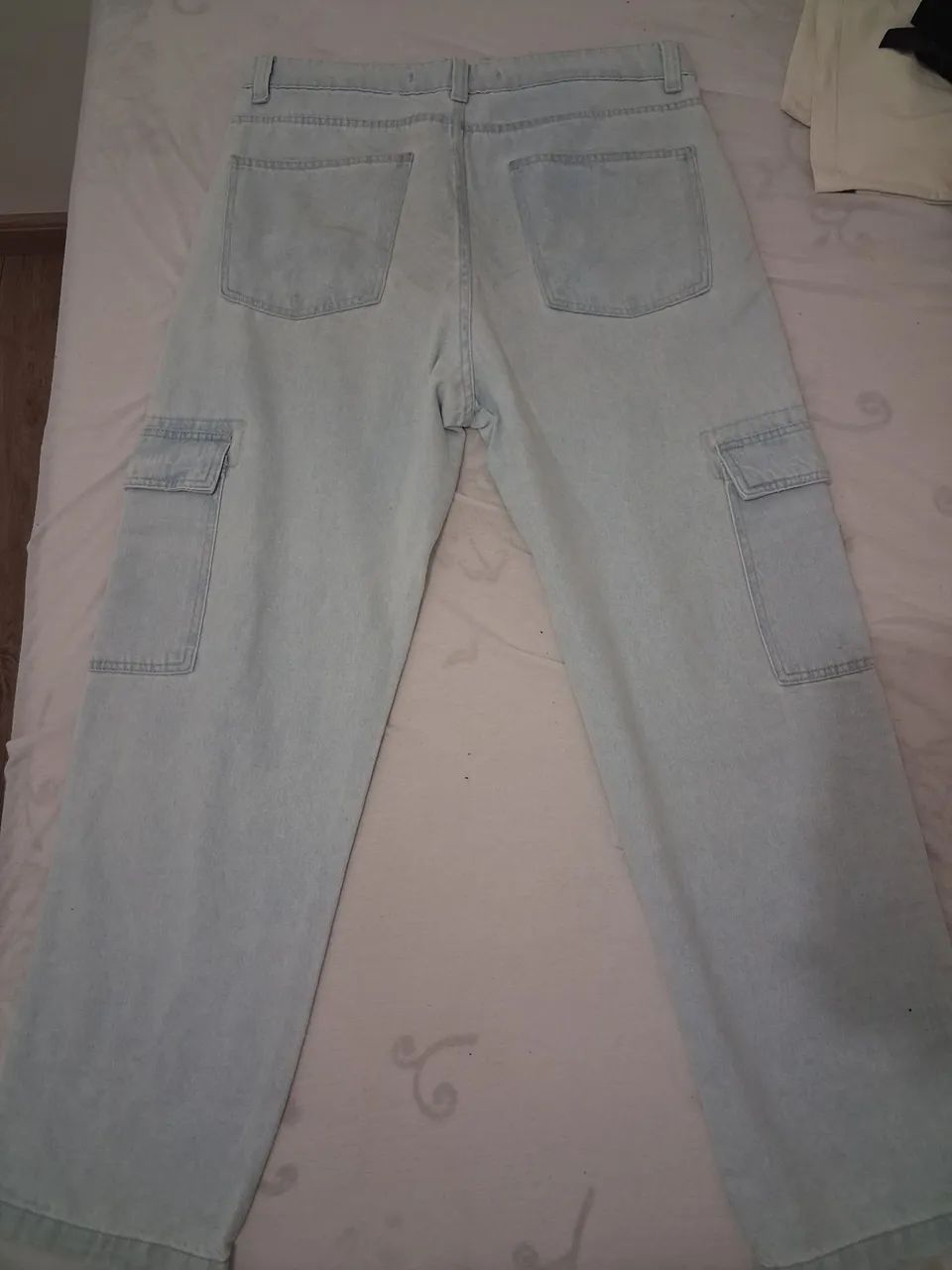 Calça Baggy Jeans Cargo - Foto 3