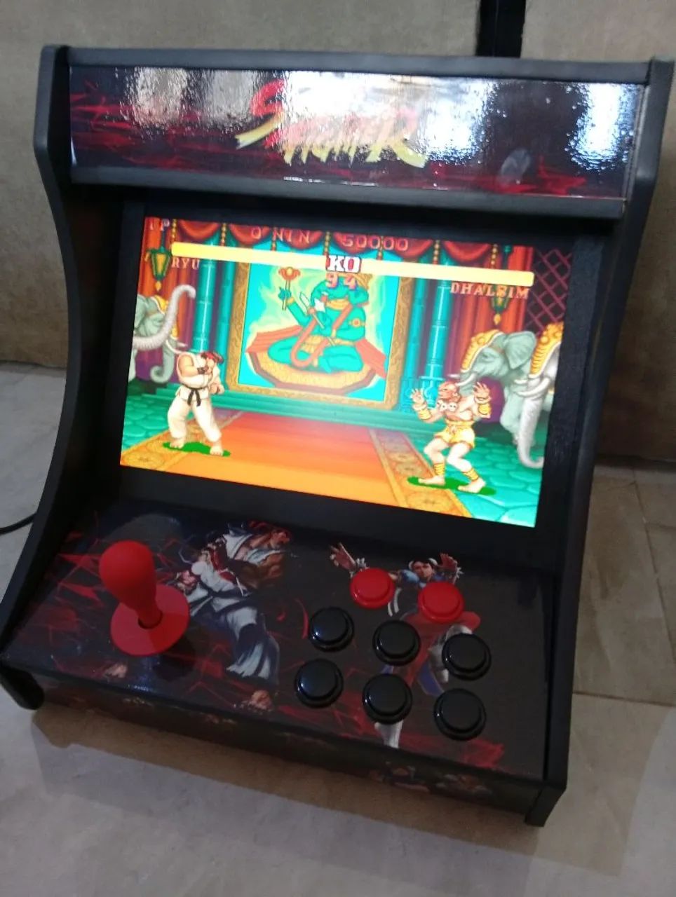 Mini Fliperama Multijogos - frete grátis - Foto 5