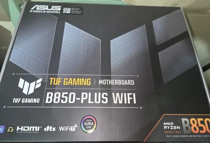 Placa Mãe Asus Tuf Gaming B850-plus Wifi B850 - Foto 2