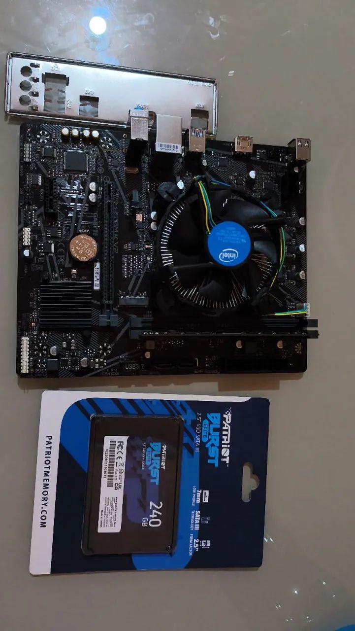 Kit i3 10 geração 8gb RAM + SSD 240gb - Foto 2