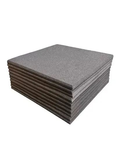 Conjunto de 10 placas de espuma acústica 50x50x2cm lisa Novo - Foto 2