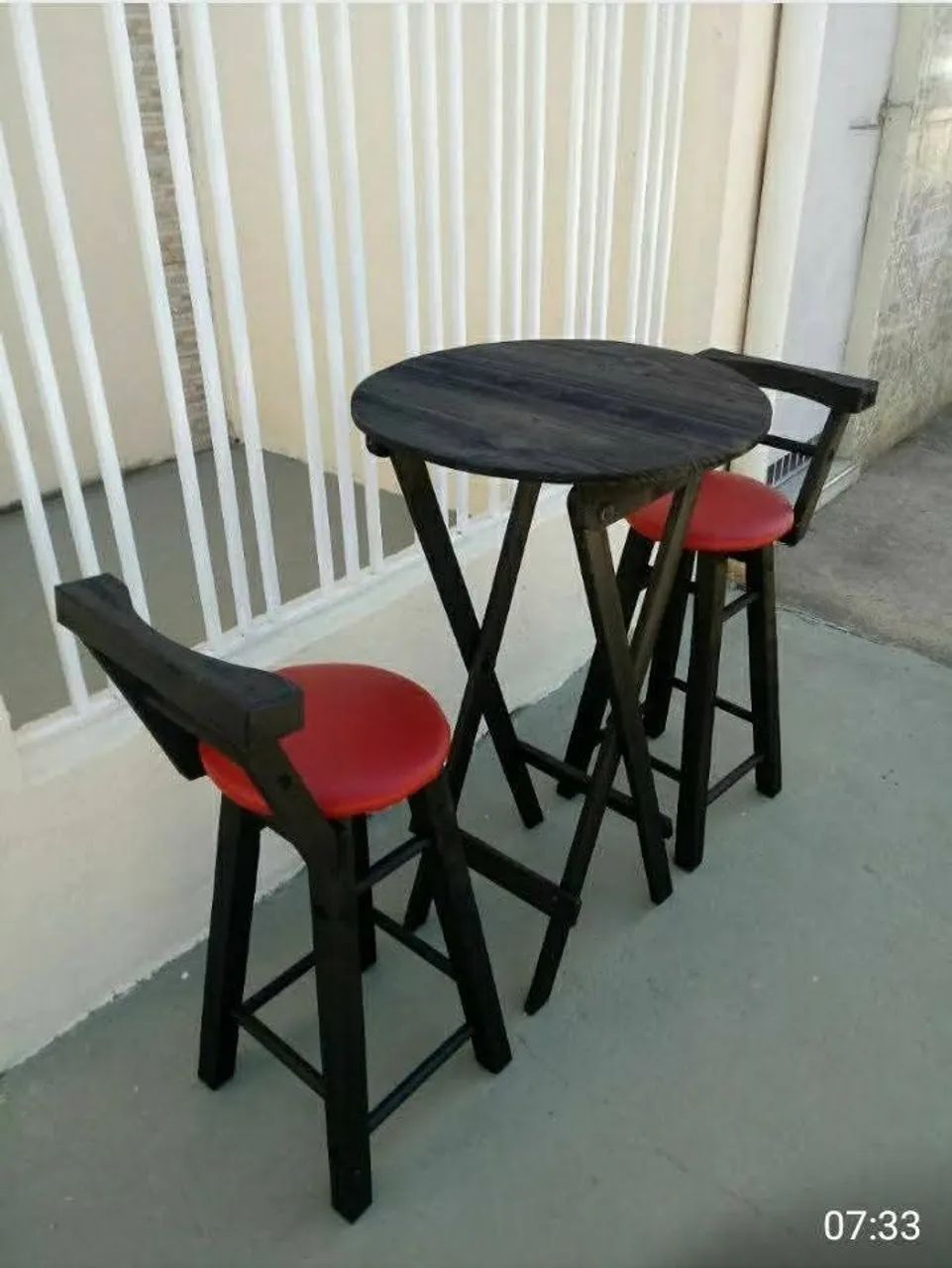 Mesa dobrável em madeira  - Foto 5