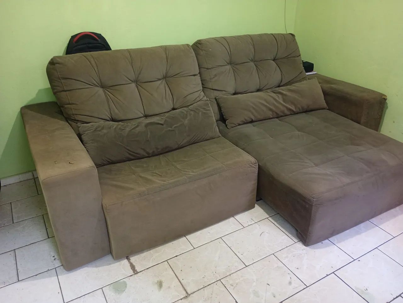 Sofá cama retrátil e inclinável  - Foto 4