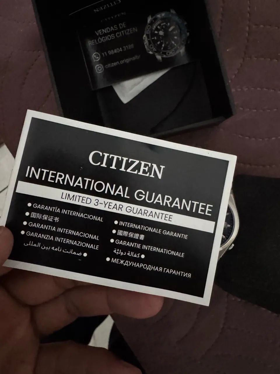 Relógio citizen automático com garantia ii nota fiscal - Foto 4