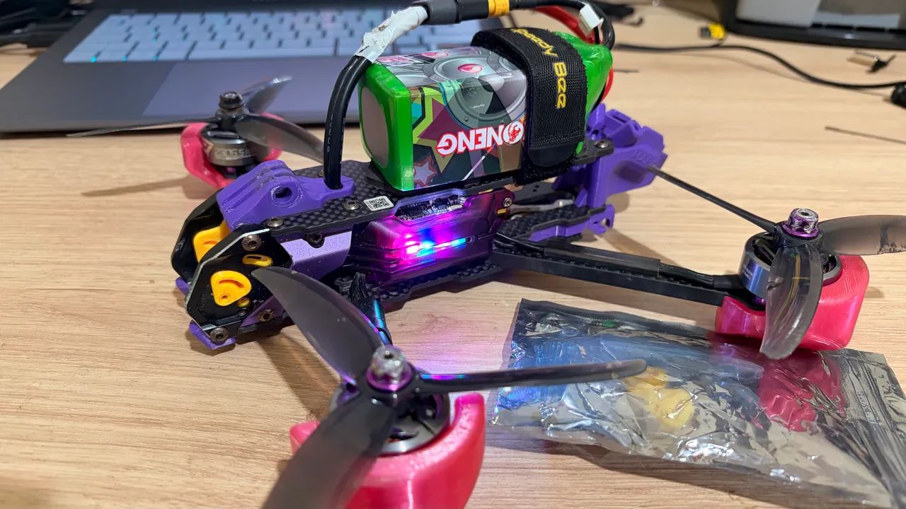 Drone Mário 5 DC ERLS COM BATERIA 6S - Foto 4