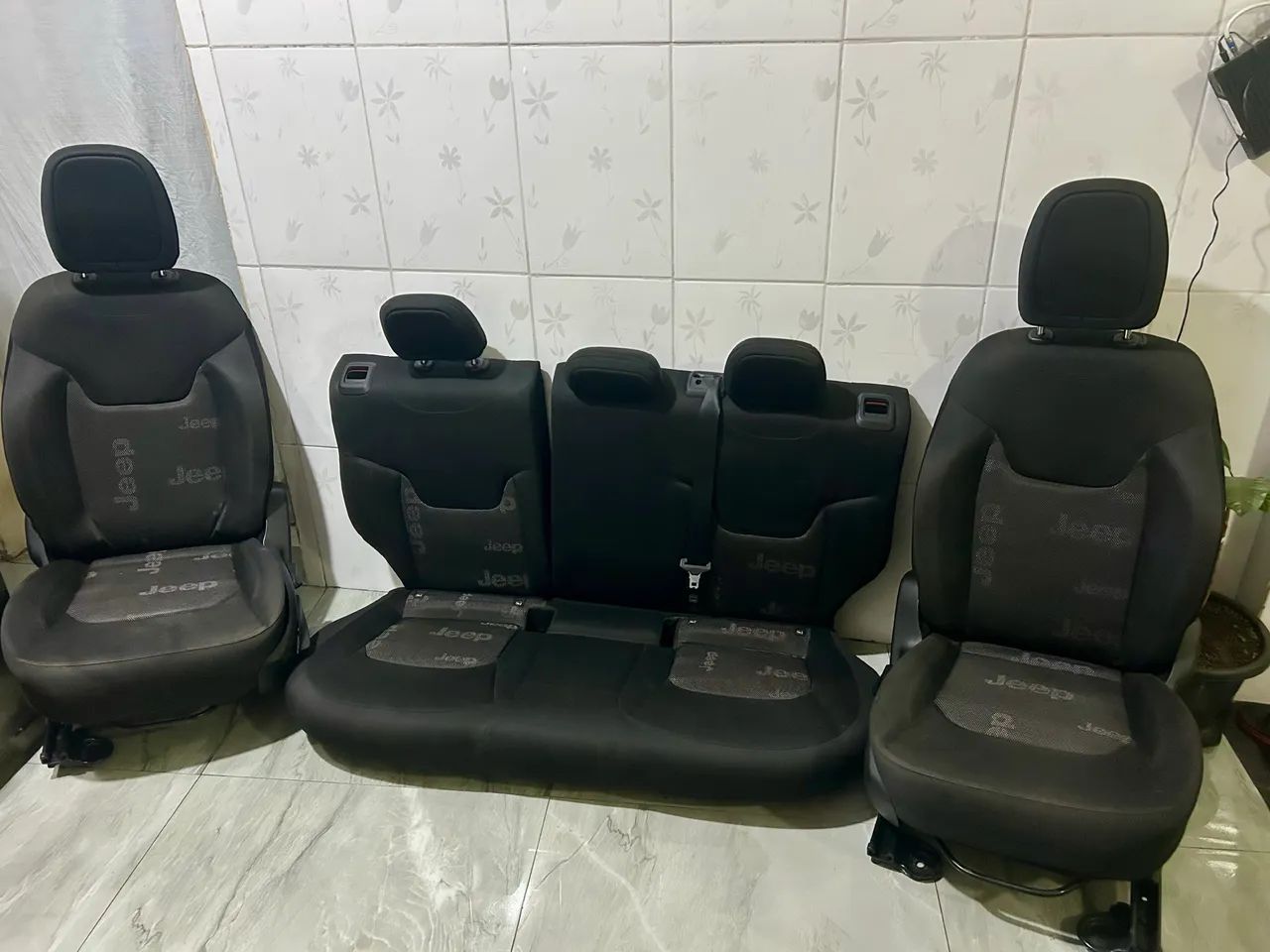 Jogo de Bancos Jeep Renegade 2016 PERFEITOS