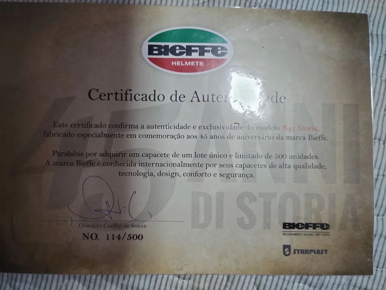 Capacete Bieffe  - Foto 4