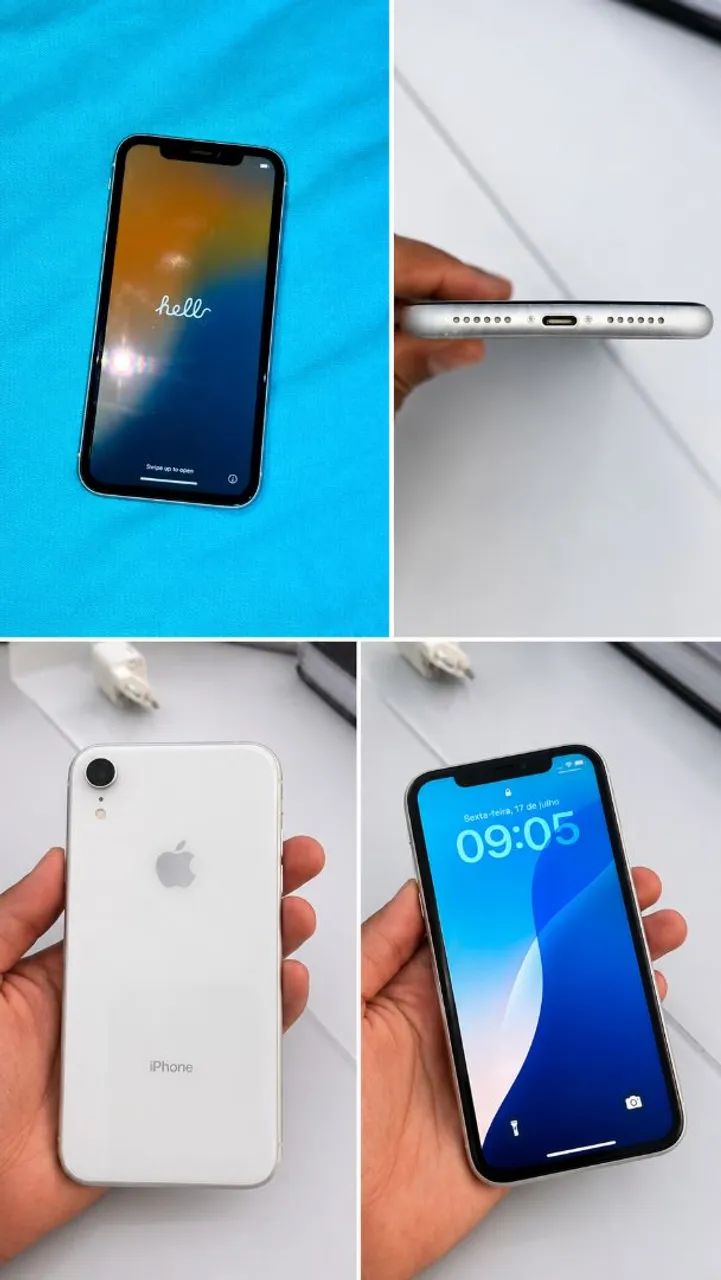 iPhone XR 64 GB Branco | Excelente Estado - Celulares e