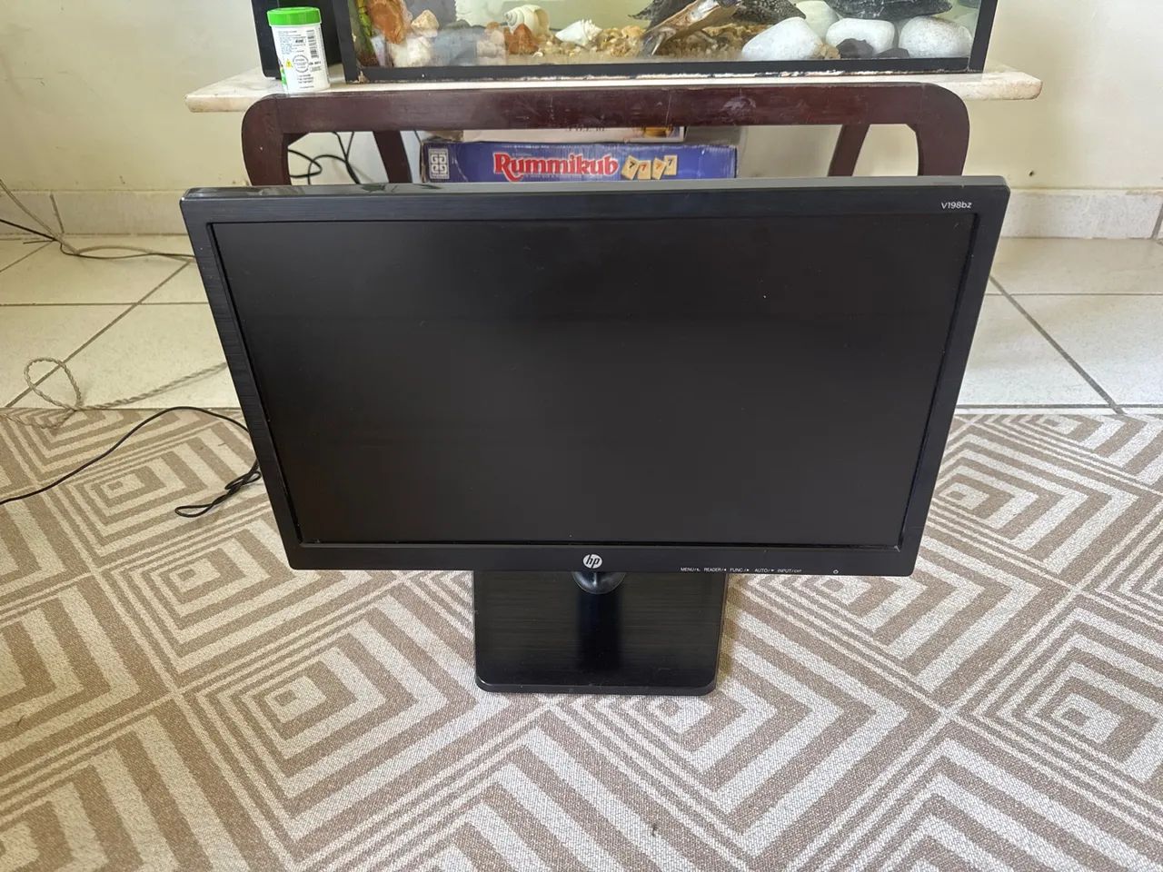 Monitor LG com manchas e Funcionando