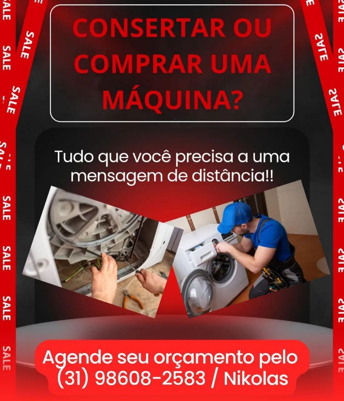Técnico de máquina de lavar 