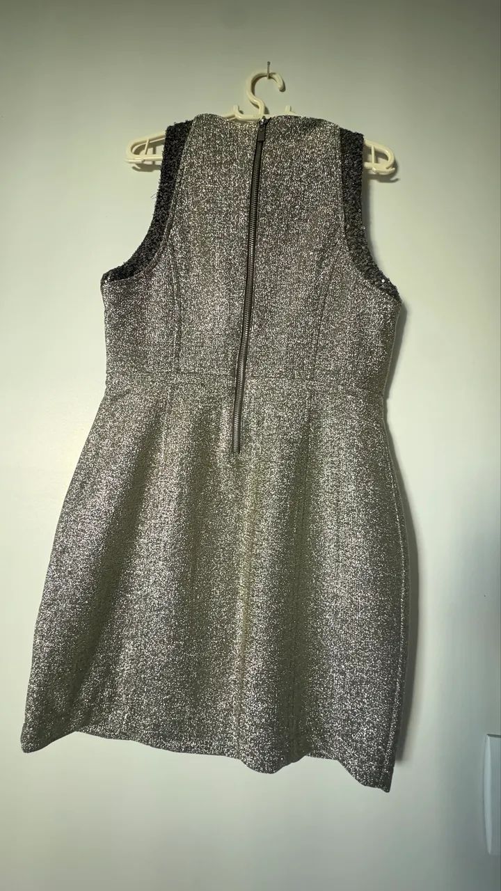 Vestido malha lurex Da Forever21 - Foto 3