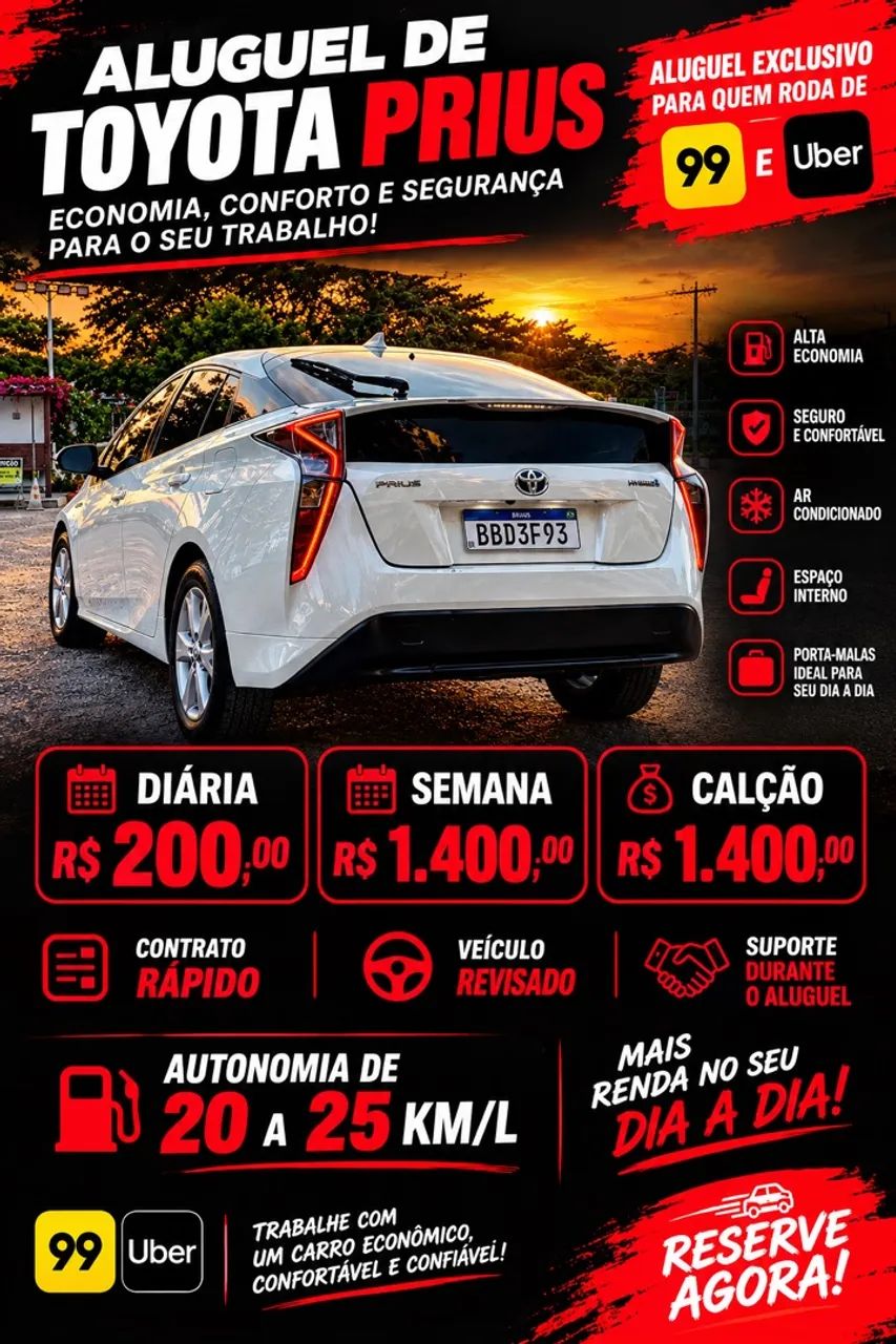 ALUGA-se PRIUS HIBRID - Foto 3
